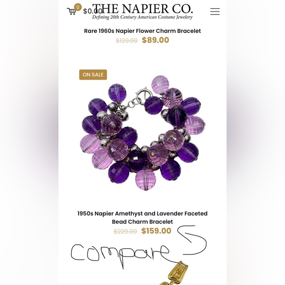 Vintage Napier Bracelet - Picture 8 of 8